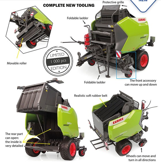 Claas Variant 580RF Limited Edition - 1:32